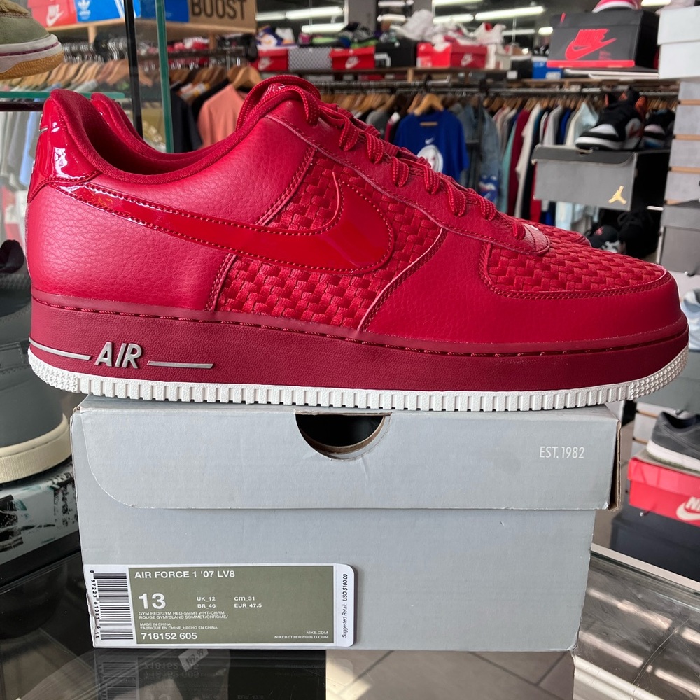 Air Force One 1️⃣ Rare Red Nike - Picture 2 of 11